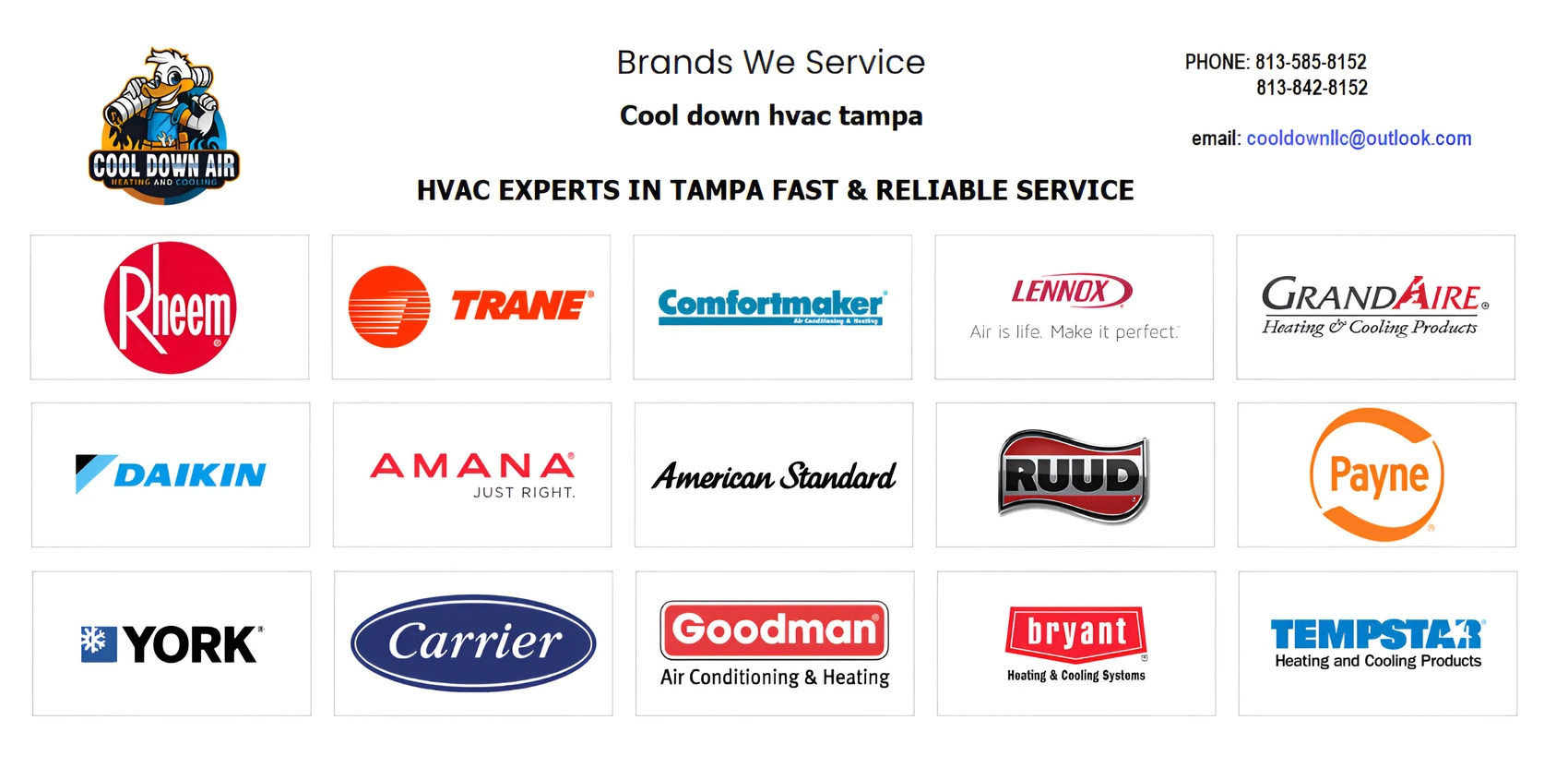 Brands we service